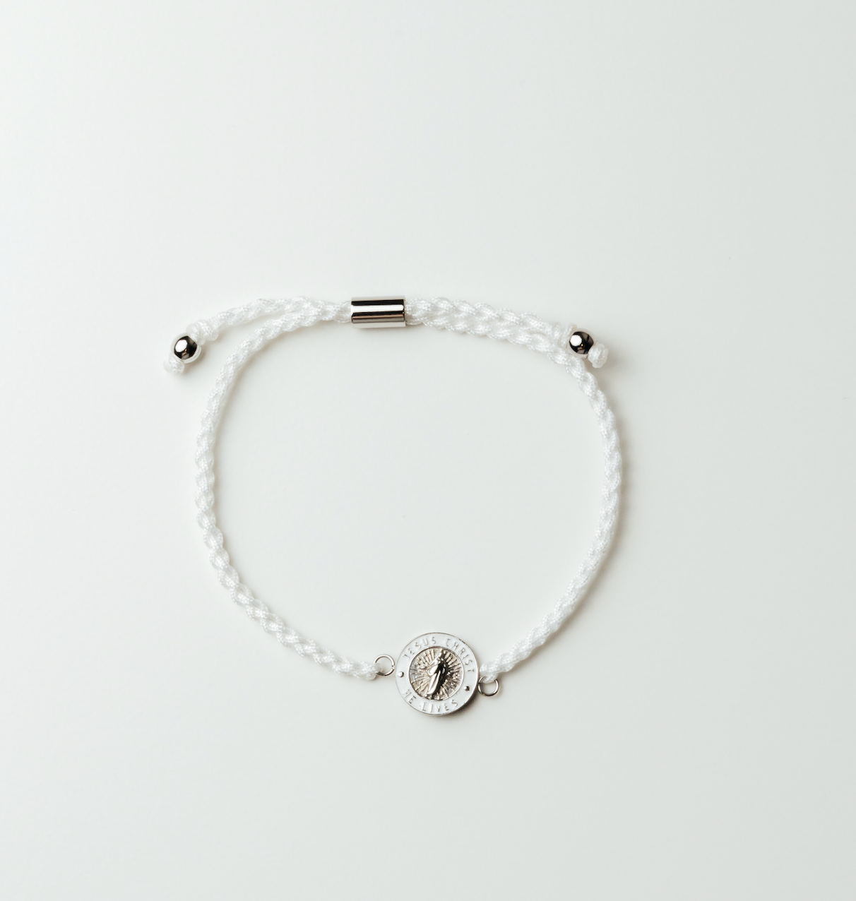 He Lives Bracelet- (11mm pendant)