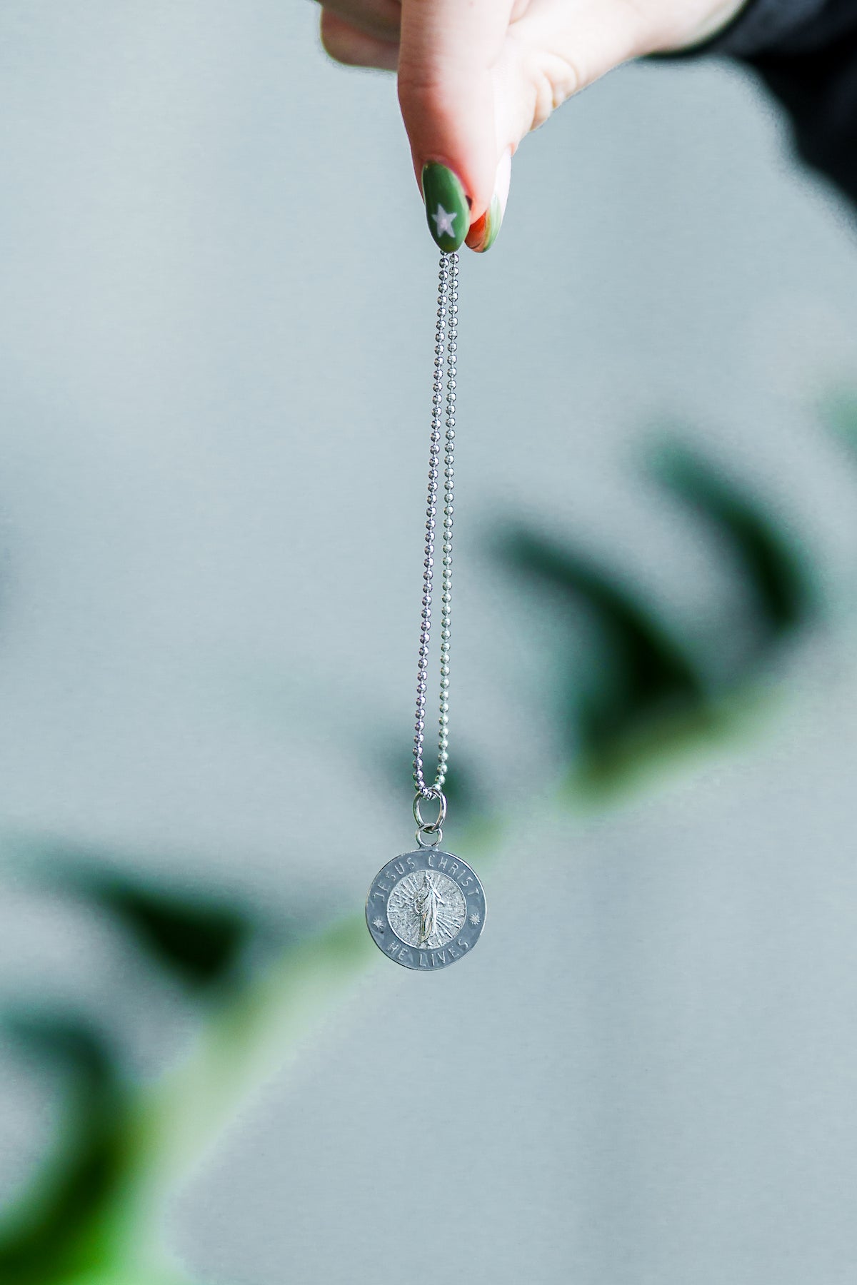 He Lives Necklace – "Jesus Christ, He Lives" Pendant (New inventory Arrives May 25th and will ship immediately)