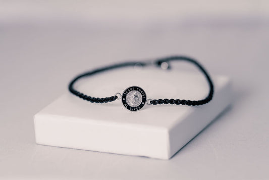 NEW* He Lives Bracelet- (11mm pendant)