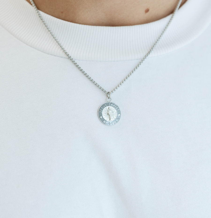 Silver Language Necklaces