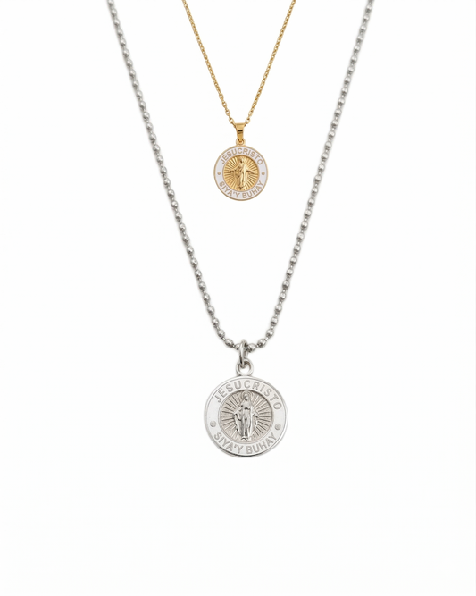 He Lives Necklace (Tagalog)