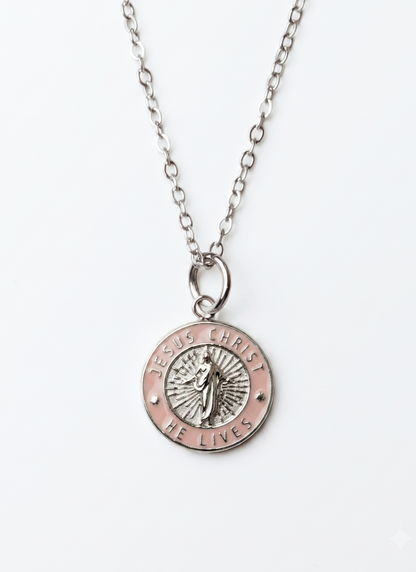 He Lives Necklace – Small Pendant