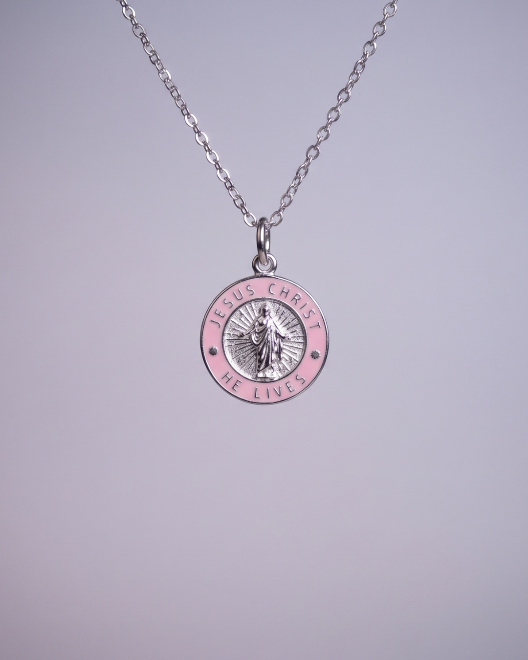 He Lives Necklace – Small Pendant