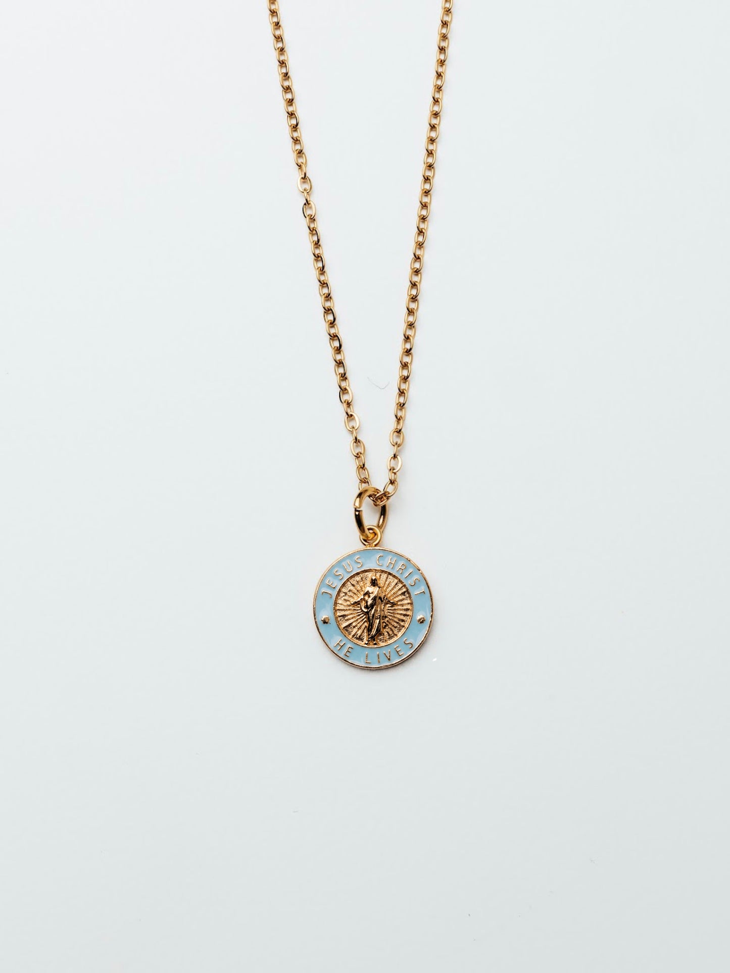 He Lives Necklace – Small Pendant