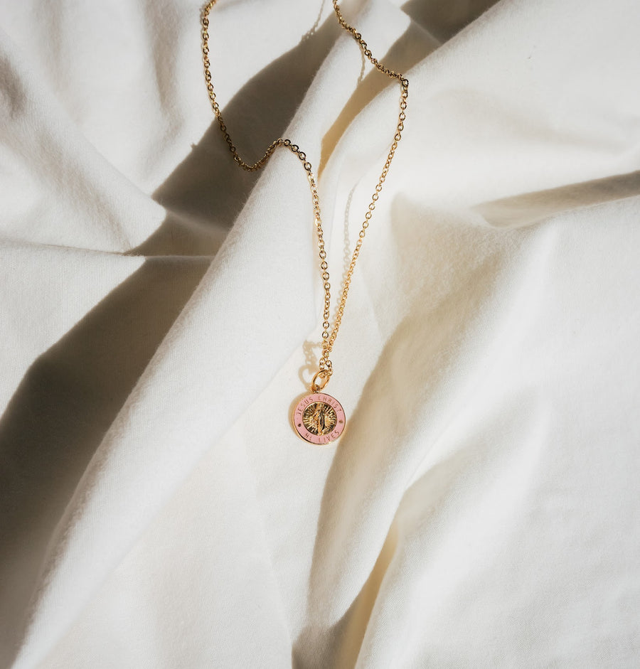 He Lives Necklace – Small Pendant