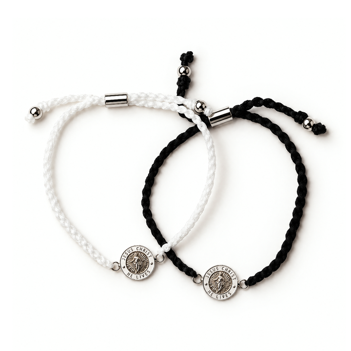 He Lives Bracelet- (11mm pendant)
