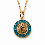 Gold and Teal