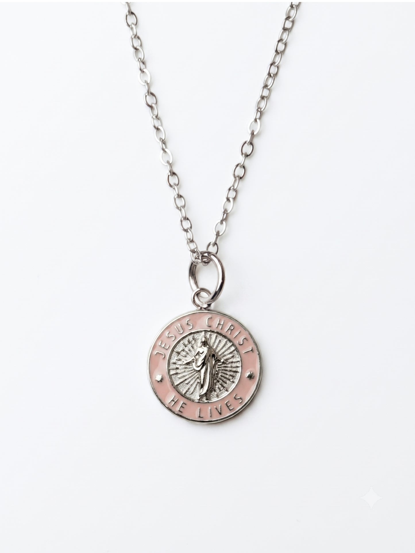 He Lives Necklace – Small Pendant