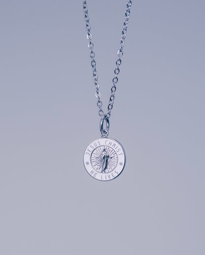 He Lives Necklace – Small Pendant